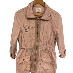 Ashley By 26 International Light Pink Utility Jacket size‎ medium